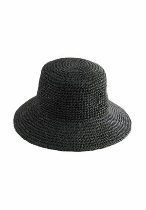 Next BUCKET HAT. - Hoed - black