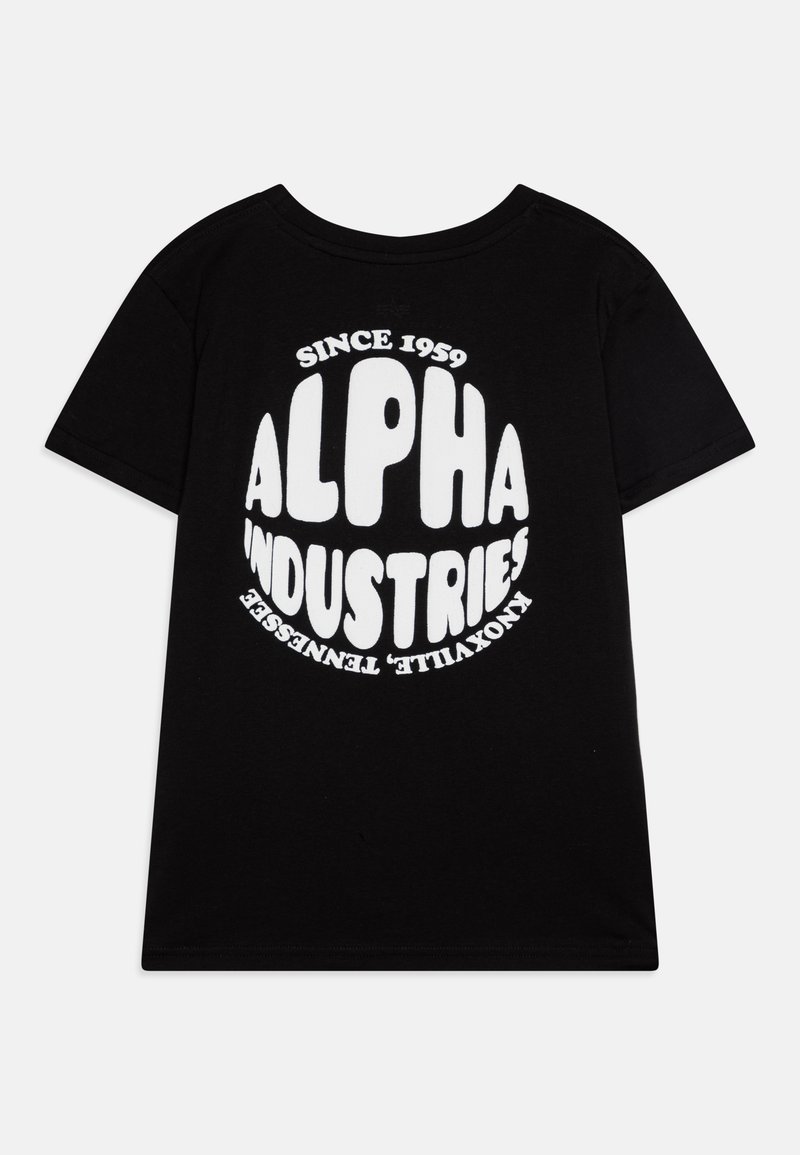 Alpha Industries Camiseta Estampada - Dark Petrol/azul Petróleo