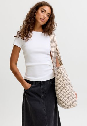 JJXX TOP JXFIFI TOP - T-shirt basique - bright white