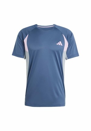 adidas Performance TECH APPAREL COLORBLOCK - Print T-shirt - preloved ink