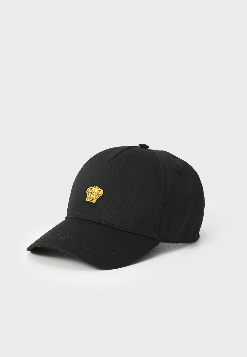 Versace - MEDUSA PATCH UNISEX - Lippalakki - black/gold-coloured, Suurenna