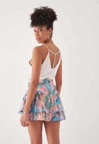 Herita PATTERNED RUFFLED - Gonna a pieghe - multi coloured
