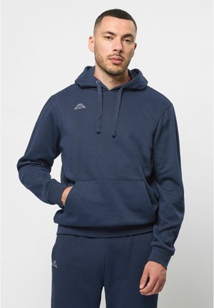 Mikina s kapucňou - blue marine