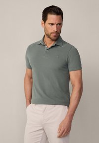 Hackett London SELVEDGE PLKT - Polokošeľa - myrtle green