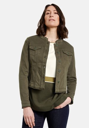 Denim jacket - olive
