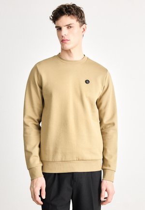 SHARPE - Φούτερ - dark beige