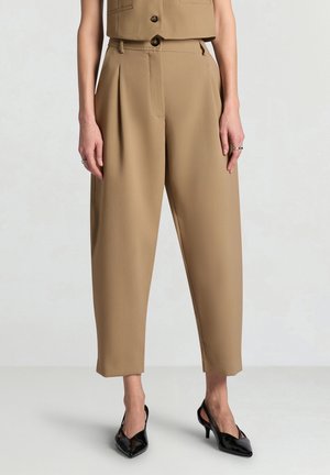 TINTA UNITA - Stoffhose - beige scuro