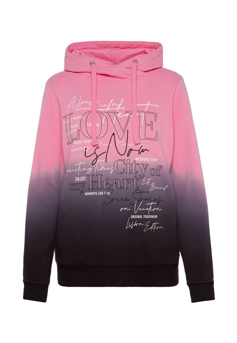 Camp David Soccx Sweatjacke Rosa Camp David Hoodie Pink Lila