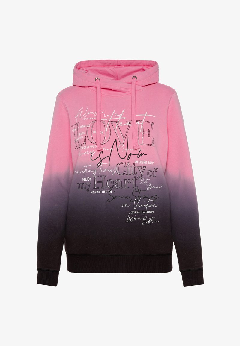 Camp David Soccx Sweatjacke Rosa Camp David Hoodie Pink Lila