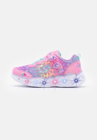 Skechers - HEART LIGHTS - Edzőcipő - hot pink /lavender/aqua Miniatűr kép 1