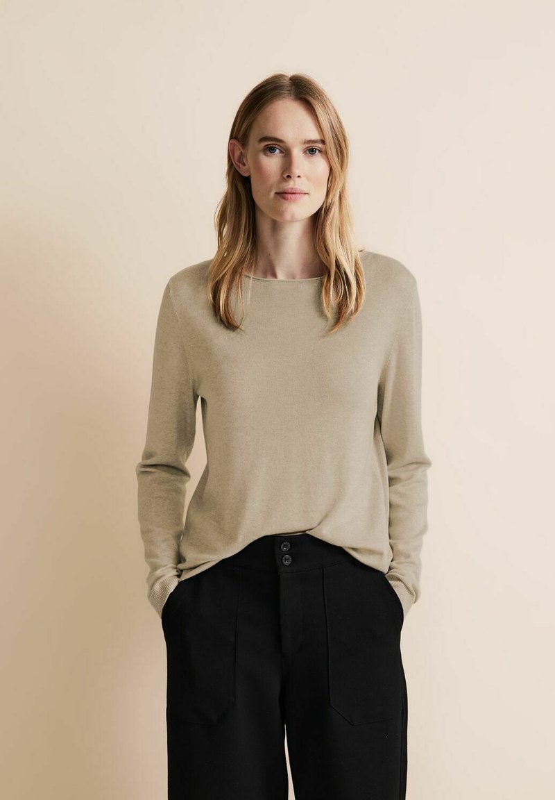 Street One Strickpullover - beige