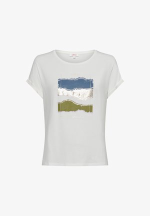 s.Oliver T-shirt print - ecru