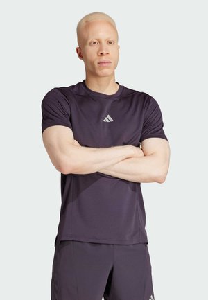 adidas Performance DESIGNED FOR HIGH INTENSITY WORKOUT HEAT.RDY - Basic T-shirt - aurora black