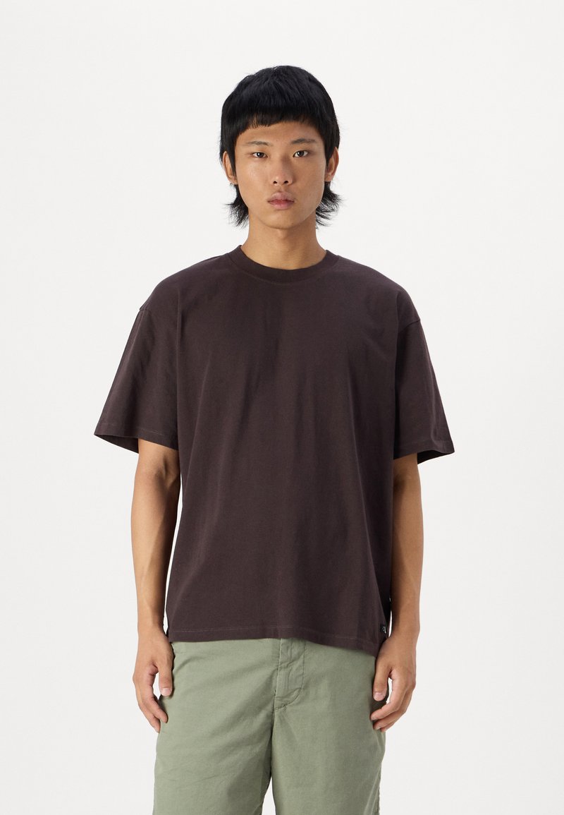 Edwin OVERSIZE BASIC UNISEX - Lihtne T-särk - mole
