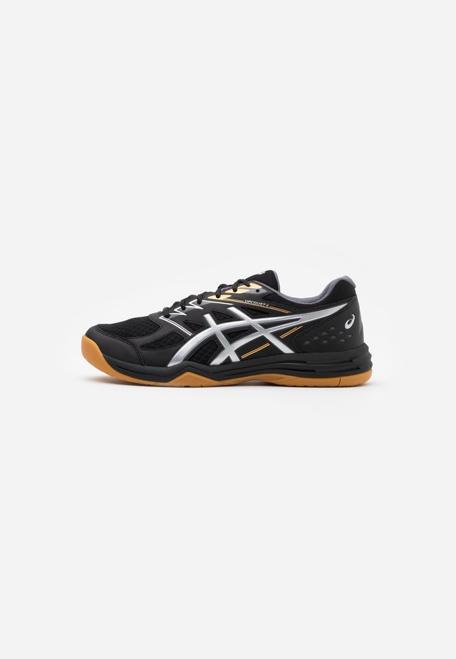UPCOURT 4 - Handballschuh - black/pure silver