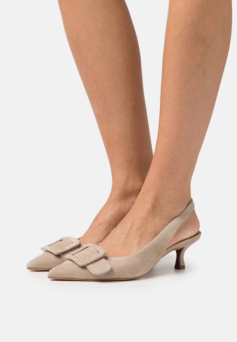 Billi Bi Klassiske pumps beige/beige Zalando.no