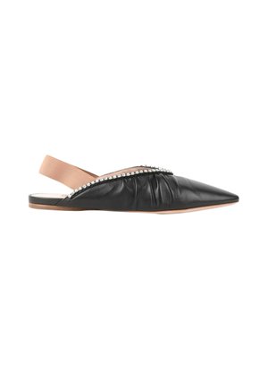 Miu Miu, Ballerines à brides arrière - black