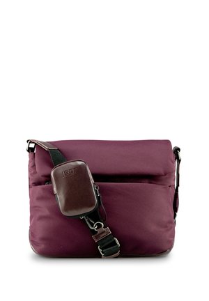 Jost FALUN FLAP - Umhängetasche - wine