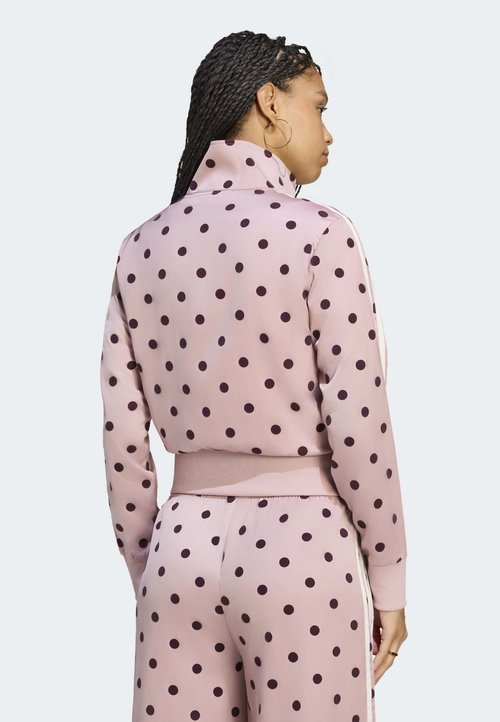 adidas Satin Polka Dots TT Track Top Asia Sizing 'Dual Lilac' (Women's) — foto 3