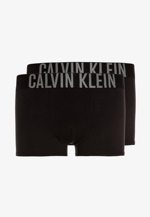 Mustad puuvillased bokserid musta värvi, halli Calvin Kleini logo vöökoht. Omab keha lähedast sobivust ja sujuvat tekstuuri, sobivad igapäevaseks kandmiseks.