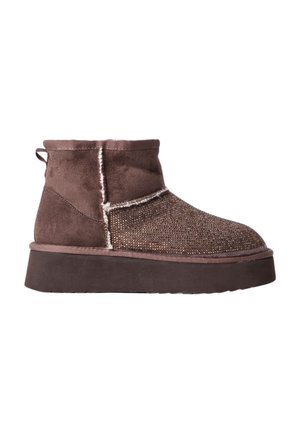 ESKIMO CON APPLICAZIONE STRASS - Stivali da neve  - brown
