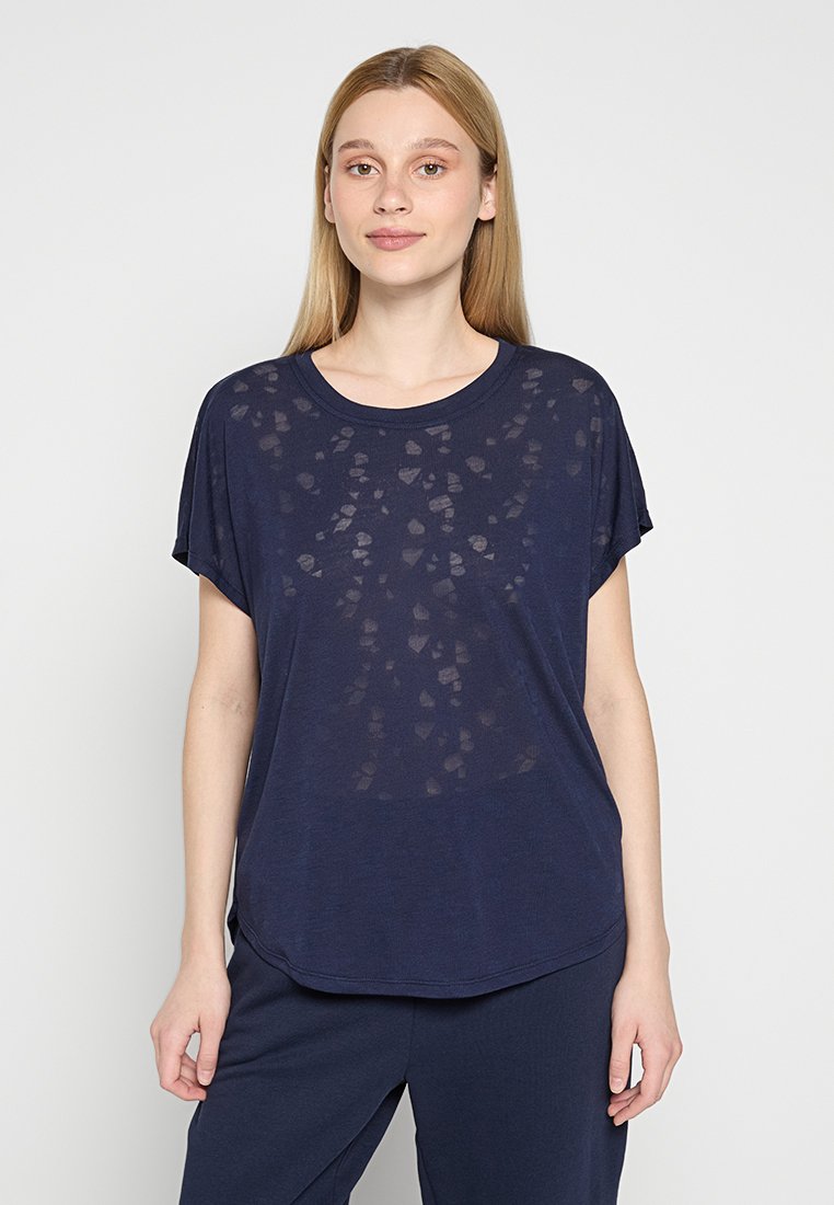 Only Play T-shirt basic donkerblauw Only Play T-shirt basic donkerblauw