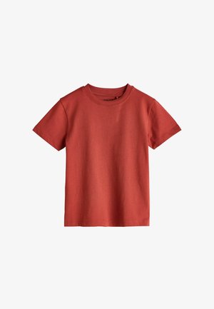 Next, SHORT SLEEVE - T-shirt basic - rust red