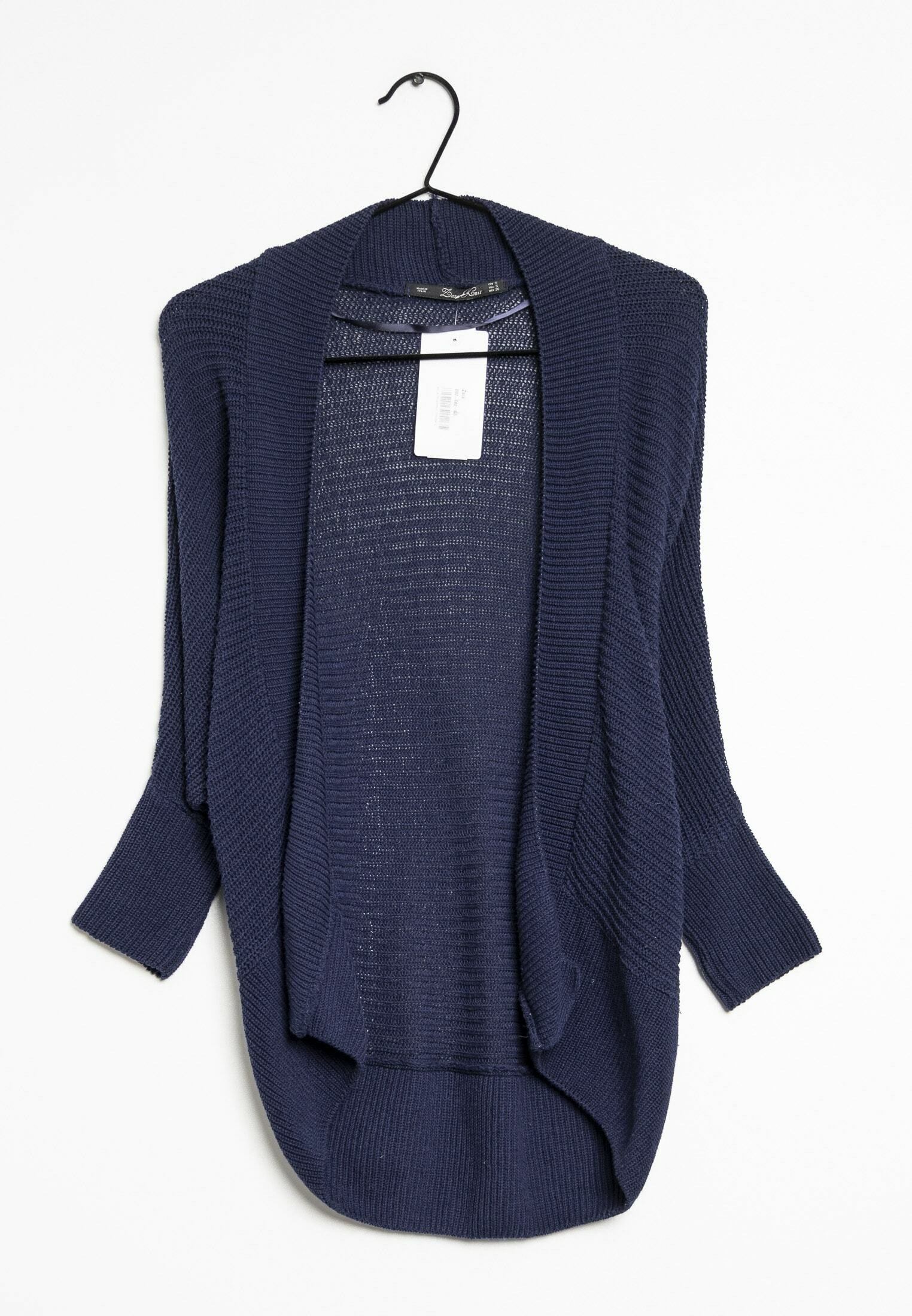 Zara Strickjacke blue/blau (Pre-owned) Zalando - Main Image