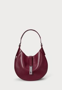 POLO ID LEATHER SMALL SHOULDER BAG - Schoudertas - pomegranate