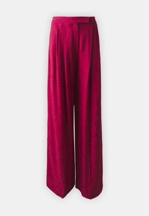 KARL LAGERFELD SUIT PANTS - Housut - persian red