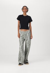 The Ragged Priest Wide Leg - light grey