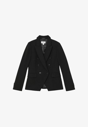 Reiss, REGULAR FIT - GABI DOUBLE-BREASTED SUIT BLAZER . - Blazer - black