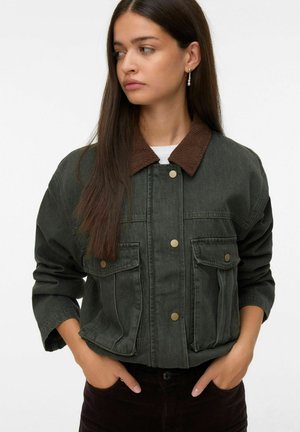 Giacca di jeans - grape leaf