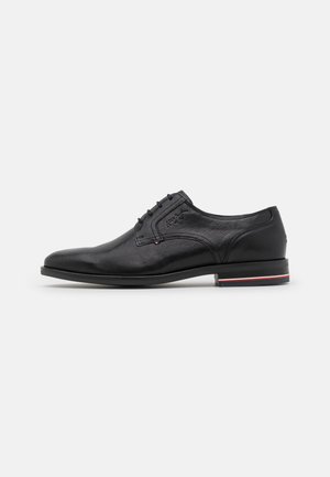 SIGNATURE SHOE - Derbies & Richelieus - black