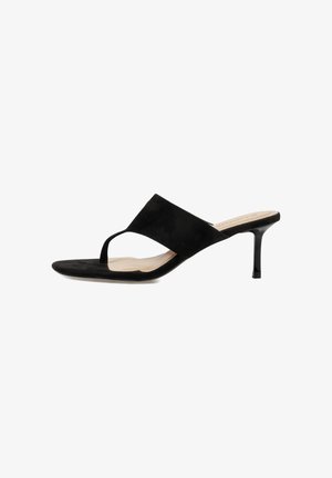 Kamome ZETA - Sandalias de dedo - black