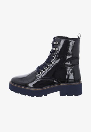 BOLOGNA - Lace-up ankle boots - blau