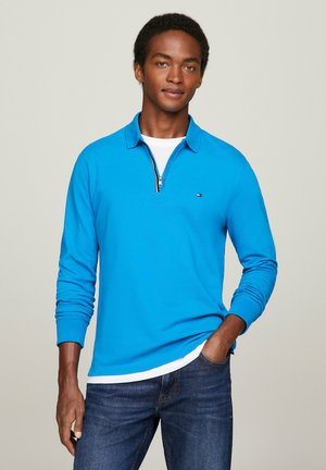 Tommy Hilfiger TIPPED - Langarmshirt - cerulean aqua