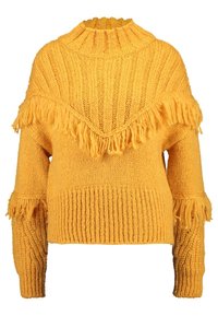 Topshop Stickad tröja - mustard yellow