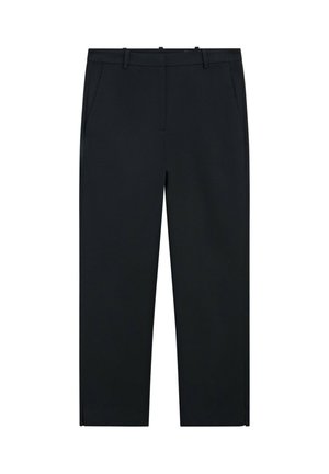 Massimo Dutti, STRAIGHT STRETCH PANTS - Pantalon classique - mottled dark blue