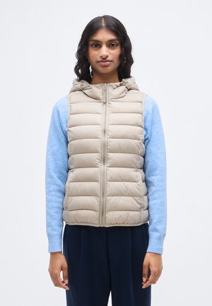 ONLNEWTAHOE HOOD WAISTCOAT - Vest - string
