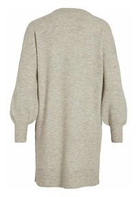 vila strickkleid beige