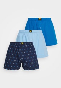 DARWIN 3 PACK - Cuecas boxer - chambray blue/vallarta blue