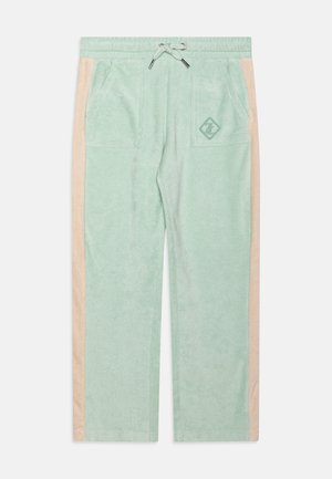 TOWELLING WIDE LEG - Tracksuit bottoms - surf spray