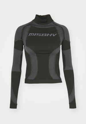 MISBHV LONG SLEEVE - Maglietta a manica lunga - muted black