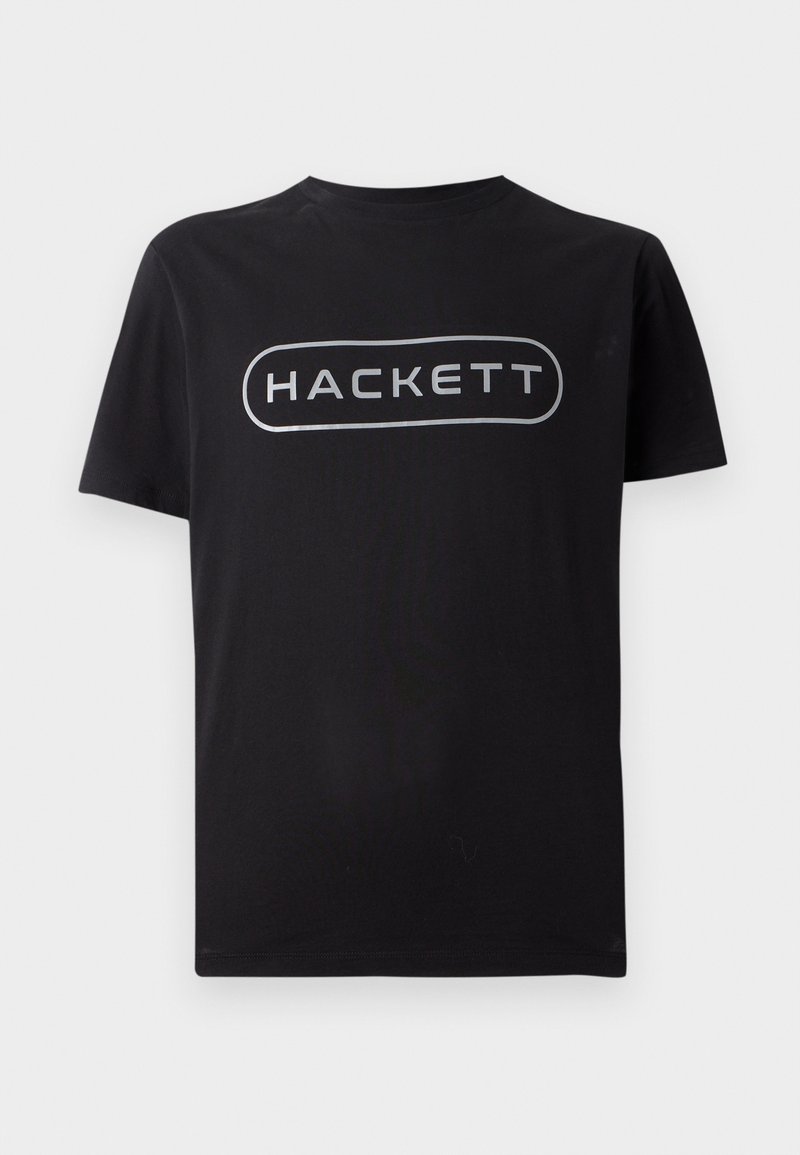 Hackett London T-shirt print zwart