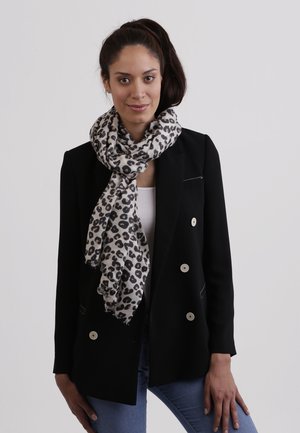 CASH-MERE LEOPARD - Sjaal - weiss