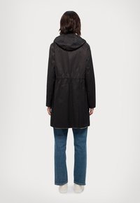 Lauren Ralph Lauren REVERSIBLE HOODED ANORAK - Parka - black/birch tan