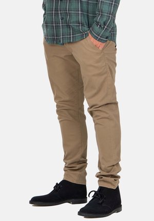 FLEX TAPERED - Chino - 260 dark sand