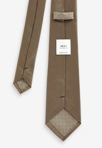 Next TEXTURED WITH 2 PACK REGULAR - Krawatte - neutral brown