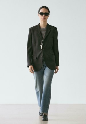 THREE-BUTTON - Blazer - black